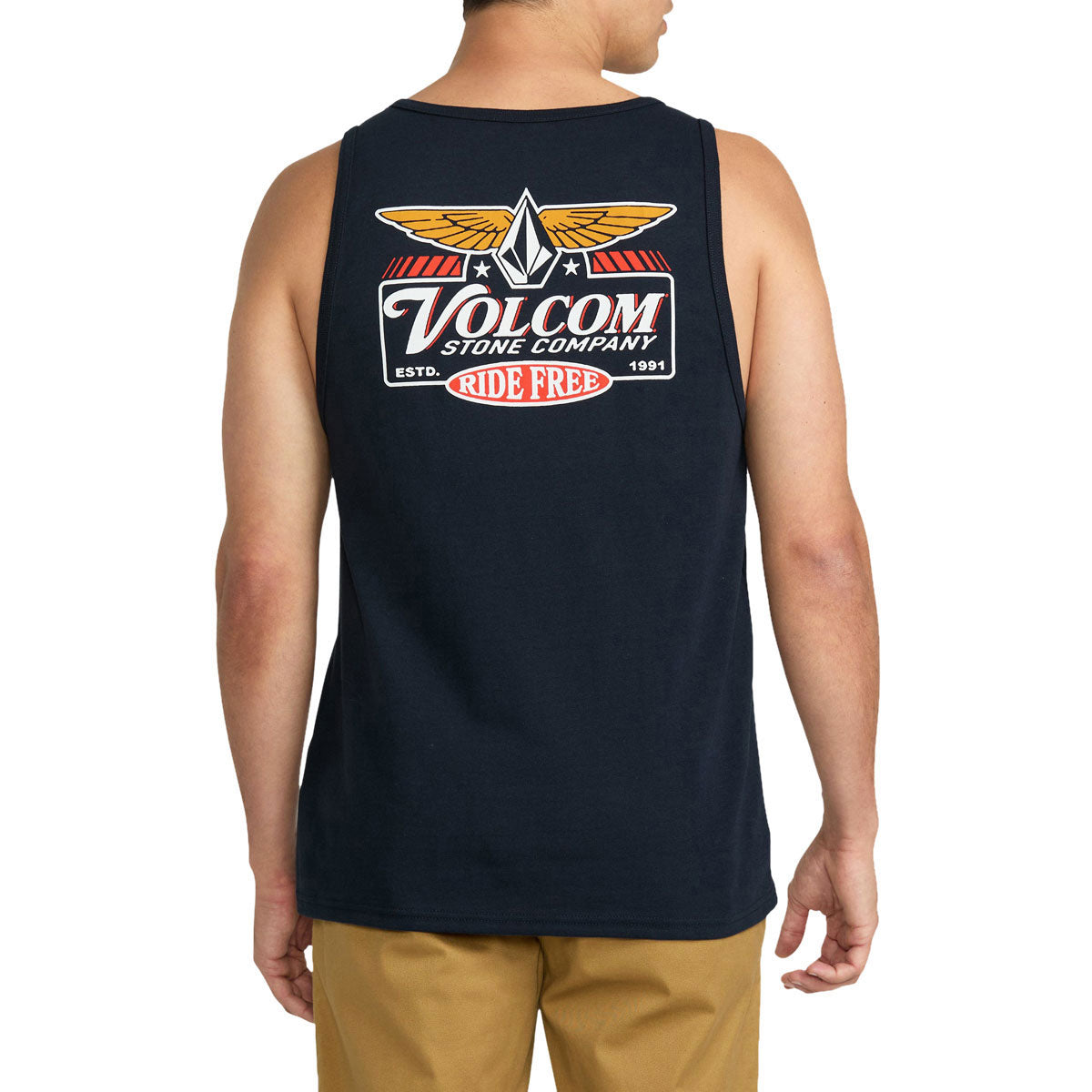 Volcom Revel Tank Top - Navy image 4