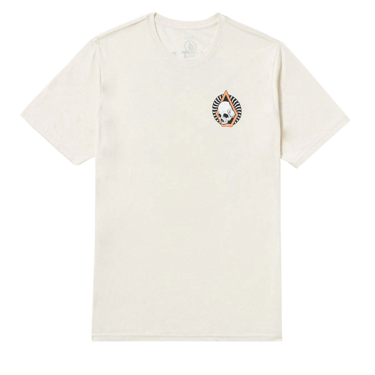 Volcom Arched T-Shirt - Off White/Heather image 2