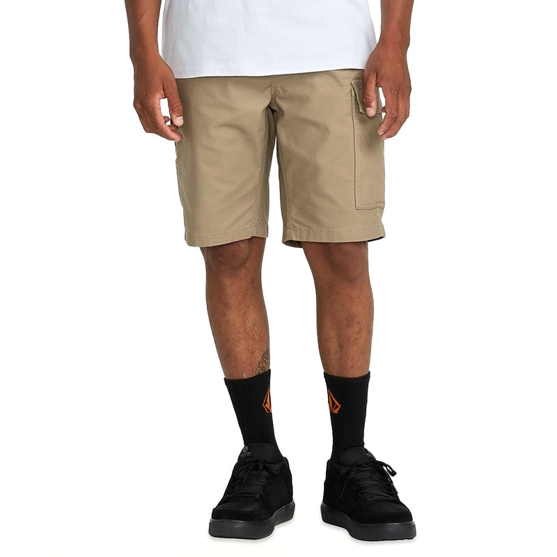 Volcom Caliper II Relaxed Work Shorts - Brindle
