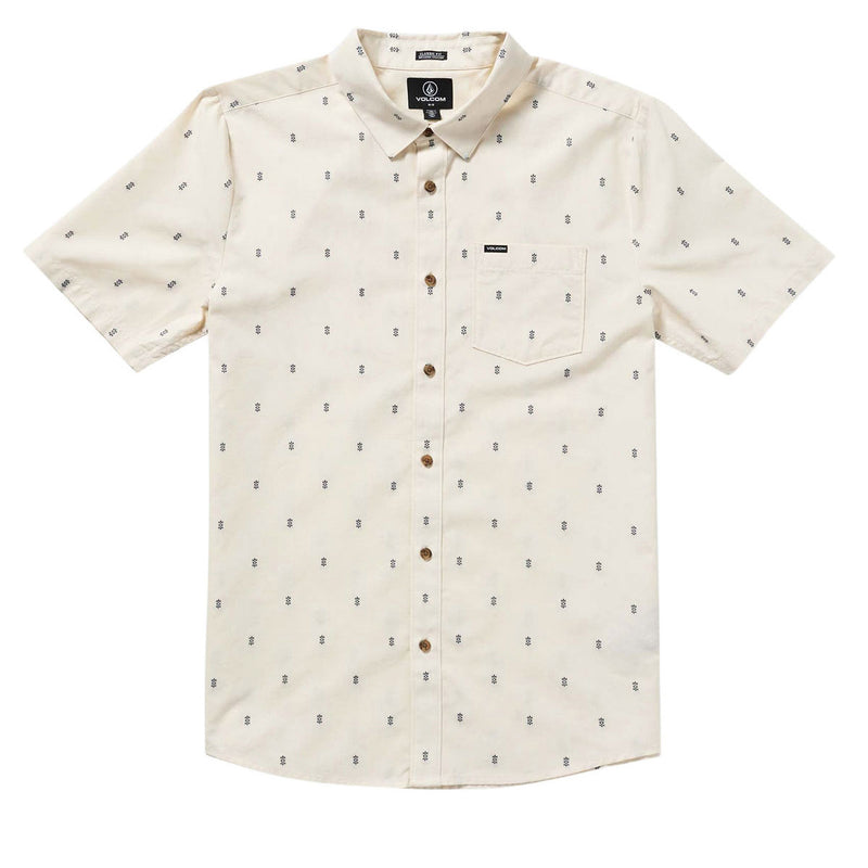 Volcom Bankstone Shirt - Dirty White