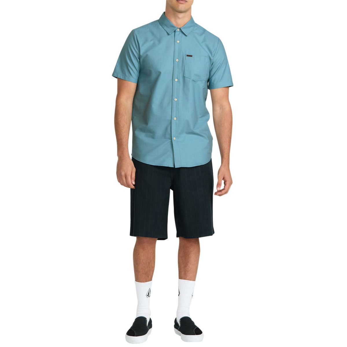 Volcom Veeco Oxford Shirt - Used Blue image 6
