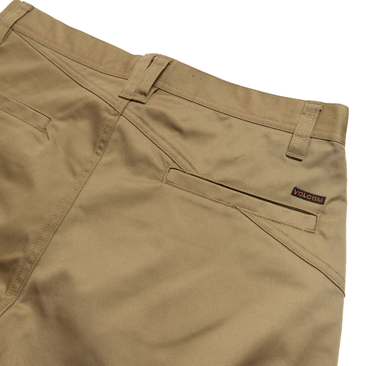 Volcom Frickin Chino Pants - Dark Khaki image 4