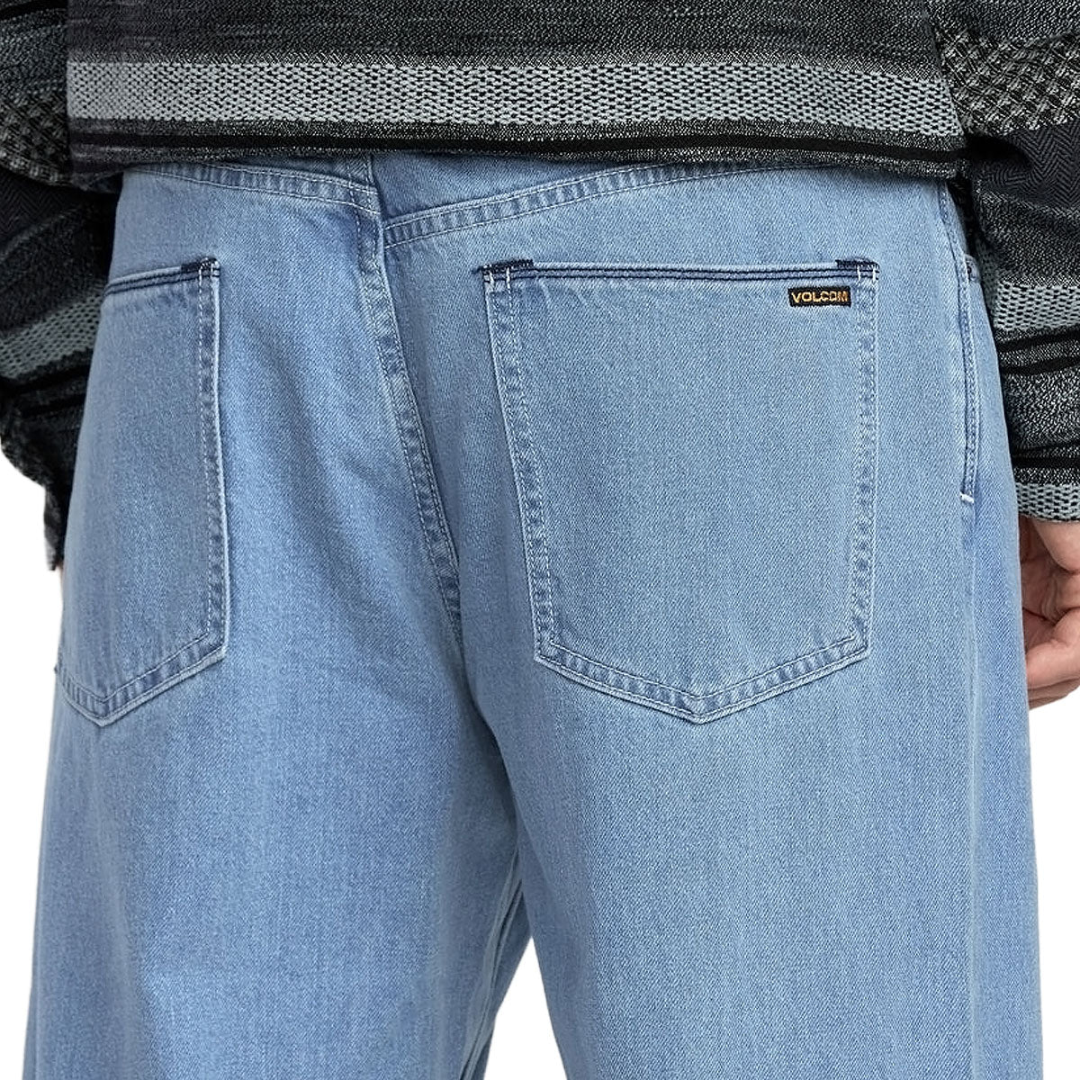 Volcom Fivedown Denim Pants - Camper Blue image 3