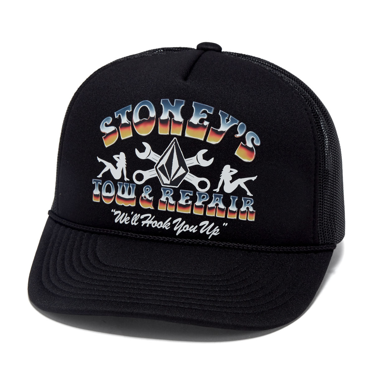 Volcom Sinkem Cheese Hat - Black image 1