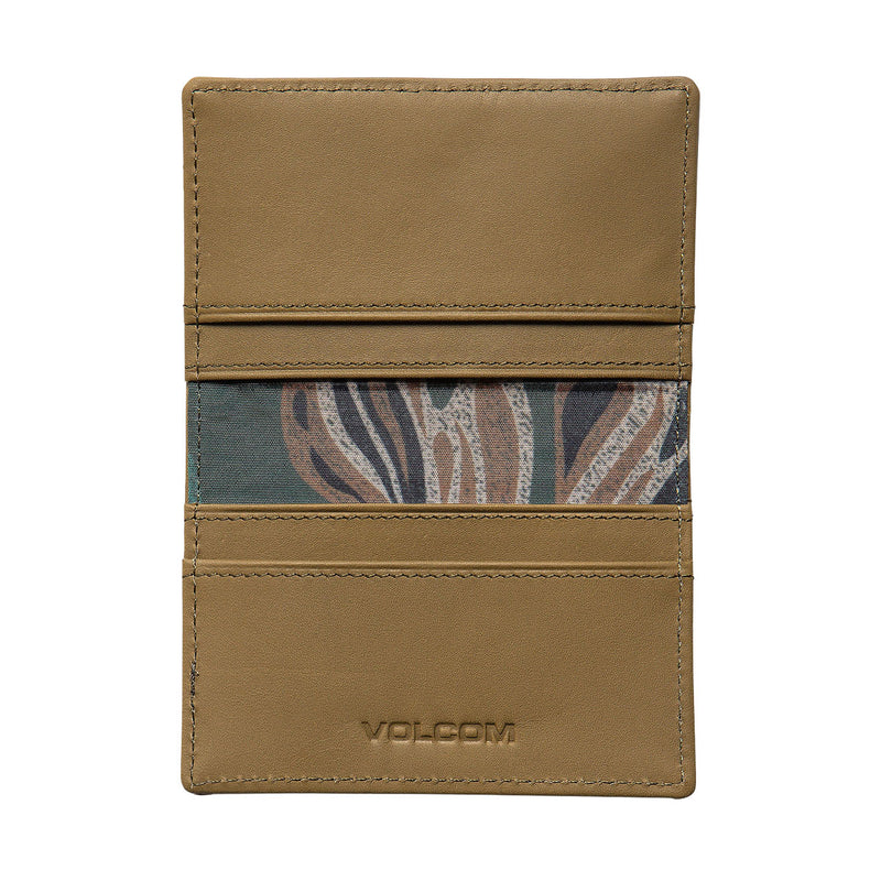 Volcom Straight Up Cardholder Wallet - Ermine