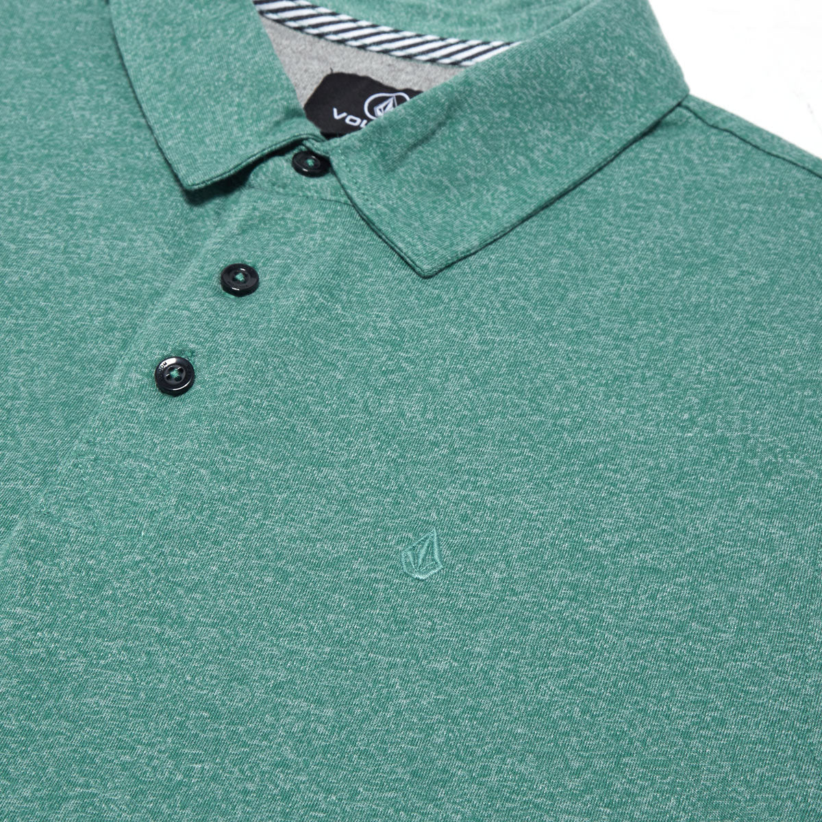 Volcom Wowzer Polo Shirt - Biscay Green image 3
