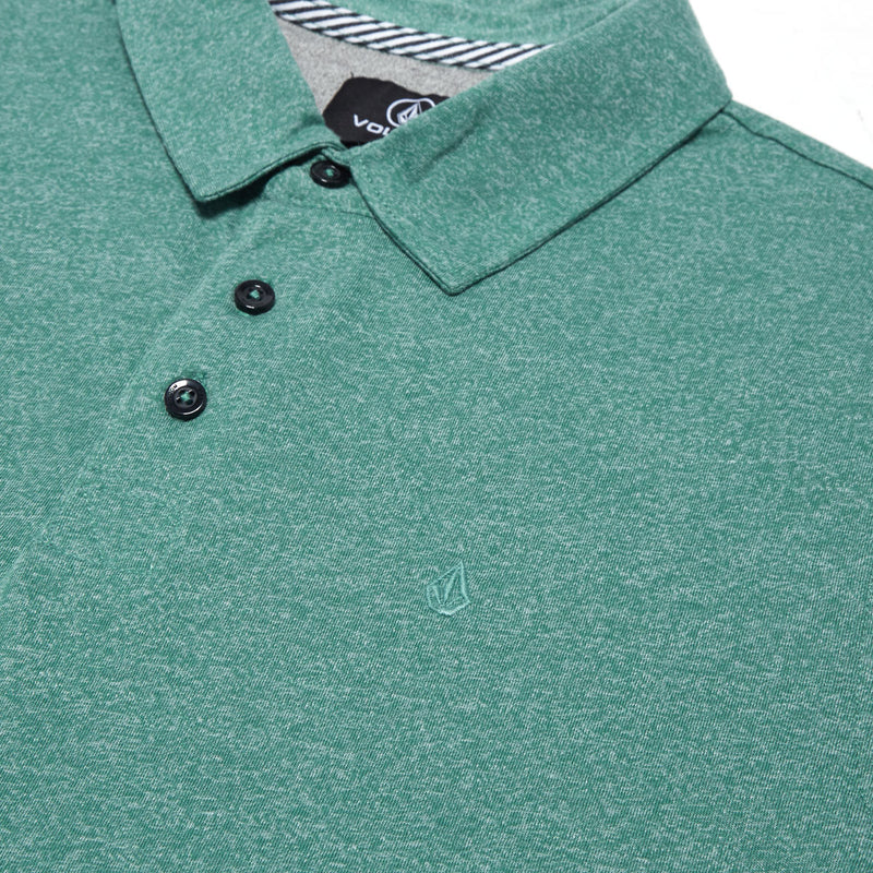 Volcom Wowzer Polo Shirt - Biscay Green