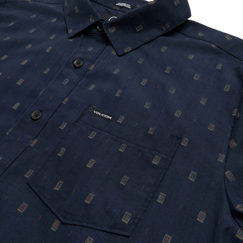 Volcom Bankstone Shirt - Navy