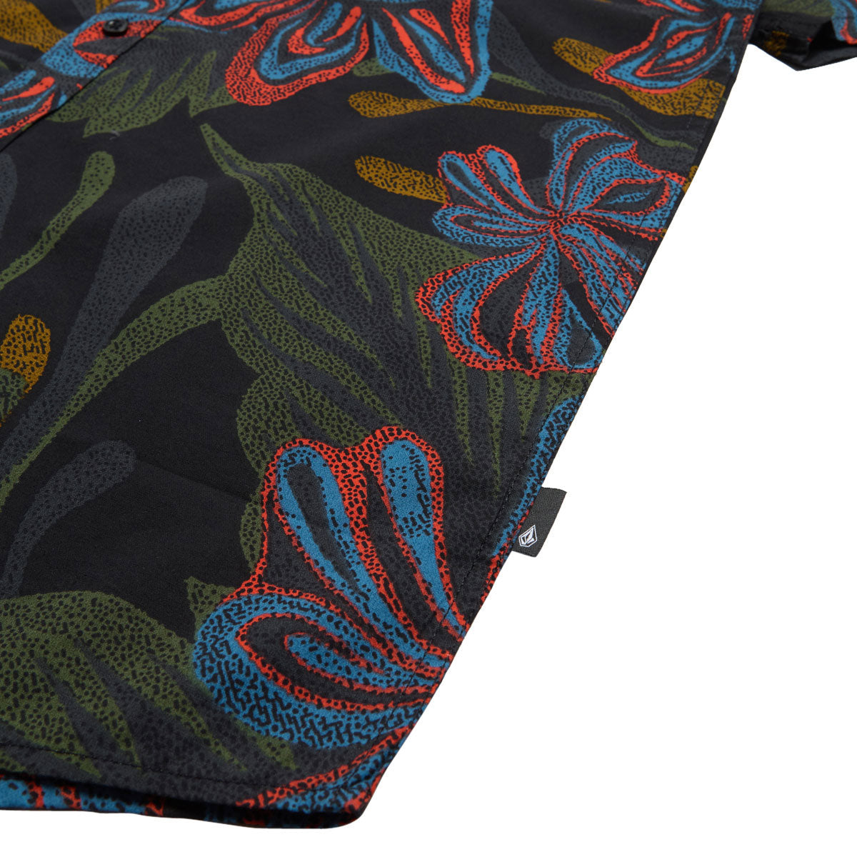 Volcom Rendezvous Floral Shirt - Black Print image 4