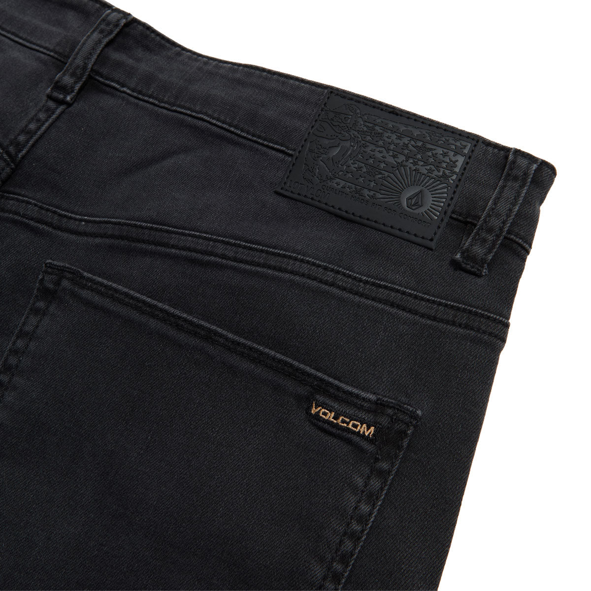 Volcom Fivedown Denim Pants - Fade To Black image 5