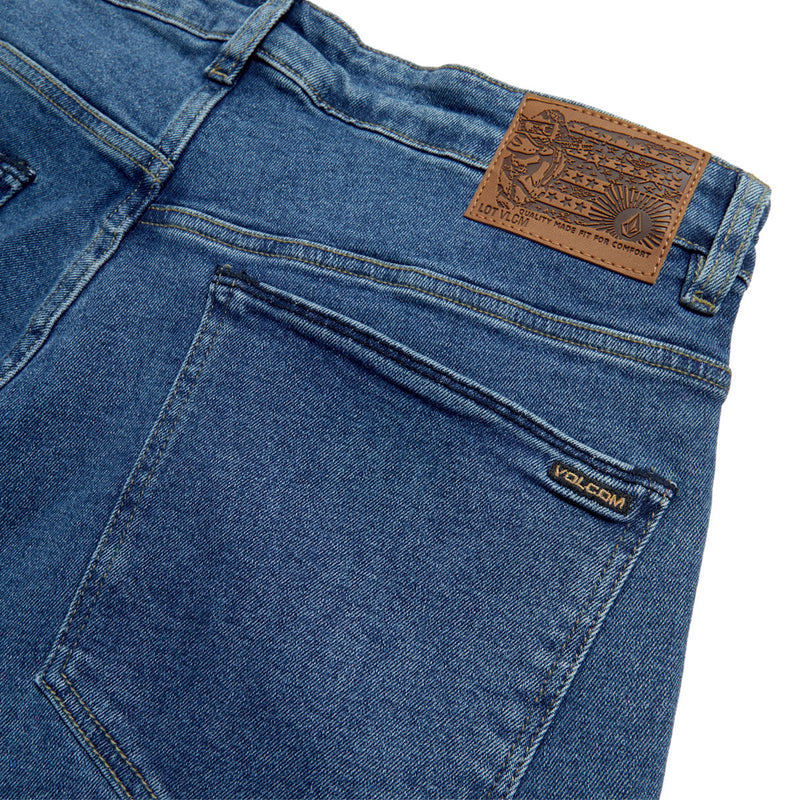 Volcom Chillow Denim Vs Pants - Deep River Blues