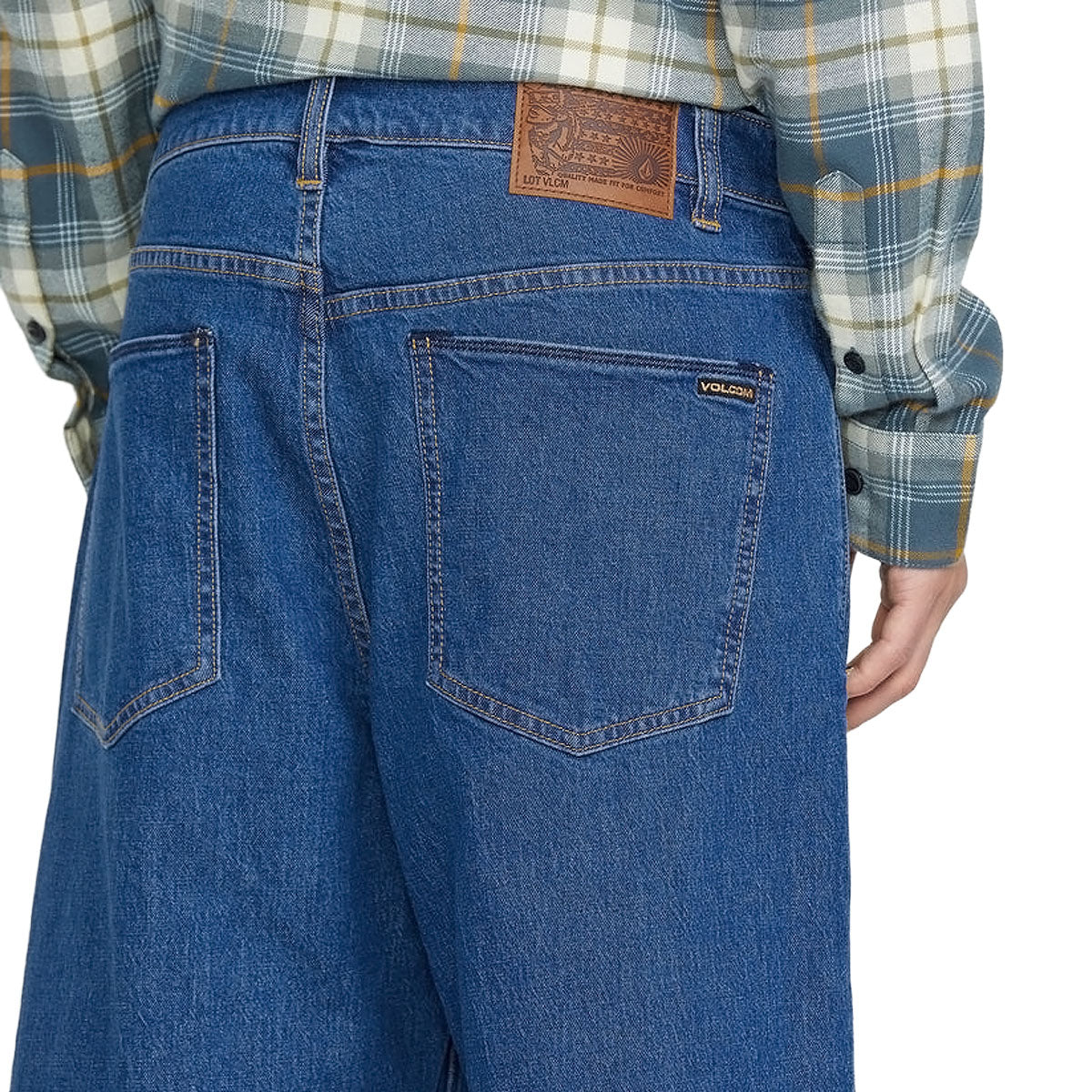 Volcom Billow Denim Jeans - Bold Blue 2025 image 6
