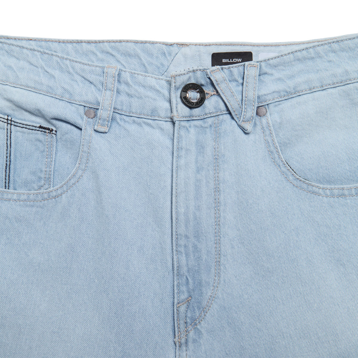 Volcom Billow Denim Pants - Blue Fog image 4