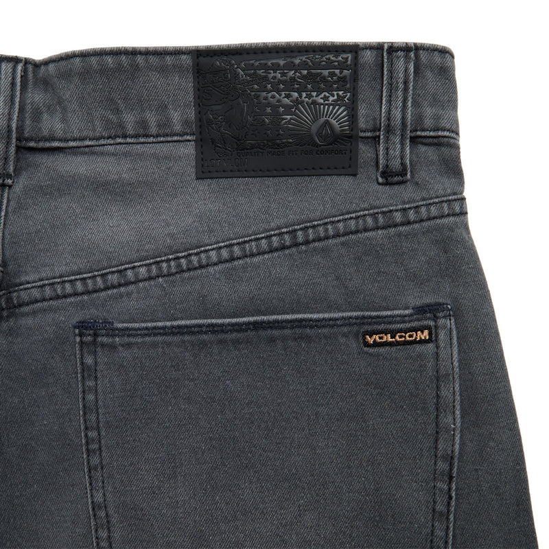 Volcom Billow Denim Short 22 Shorts - Concrete