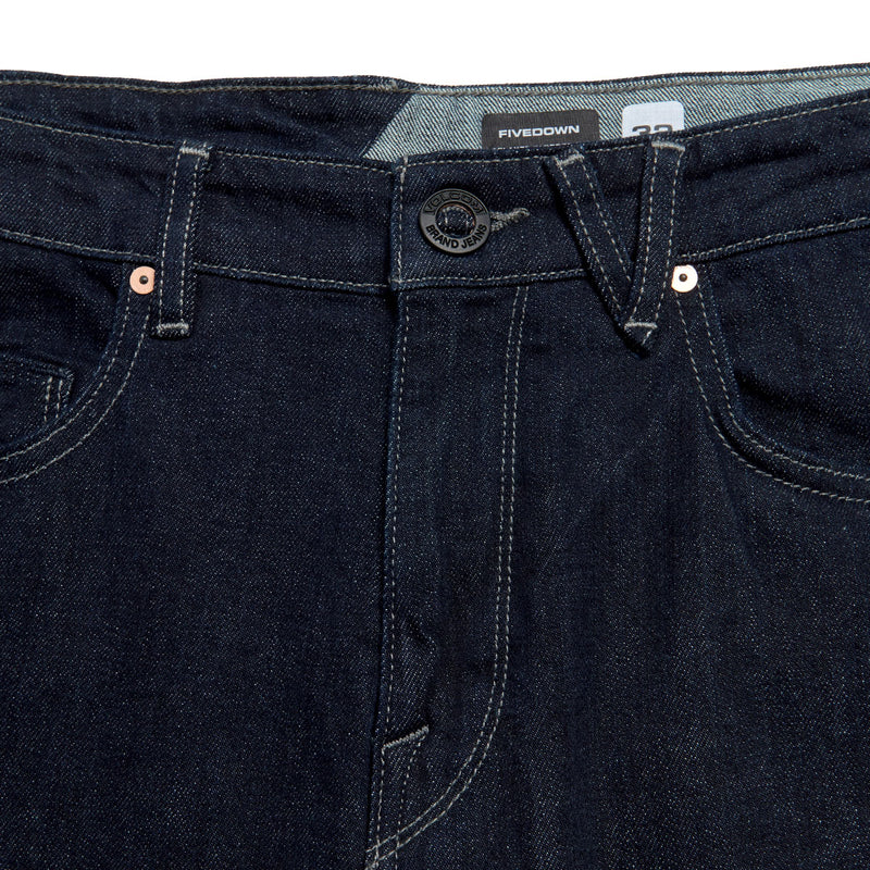 Volcom Fivedown Denim Pants - Dark Rinse