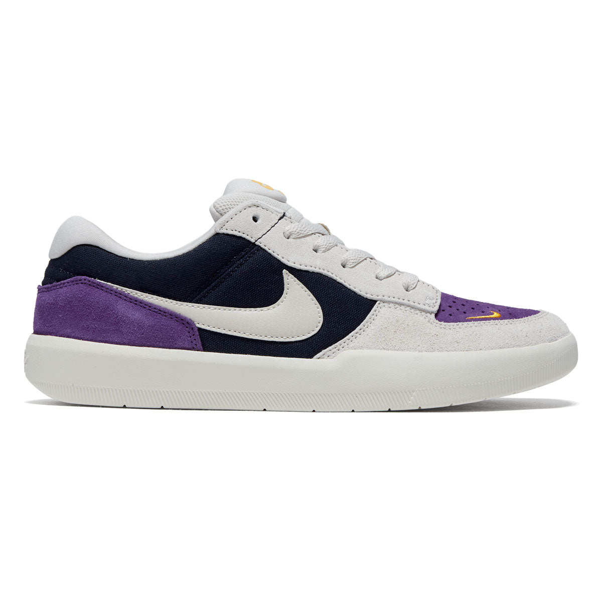 Nike SB Force 58 Shoes - Obsidian/Light Orewood Brown/Wild Grape image 1