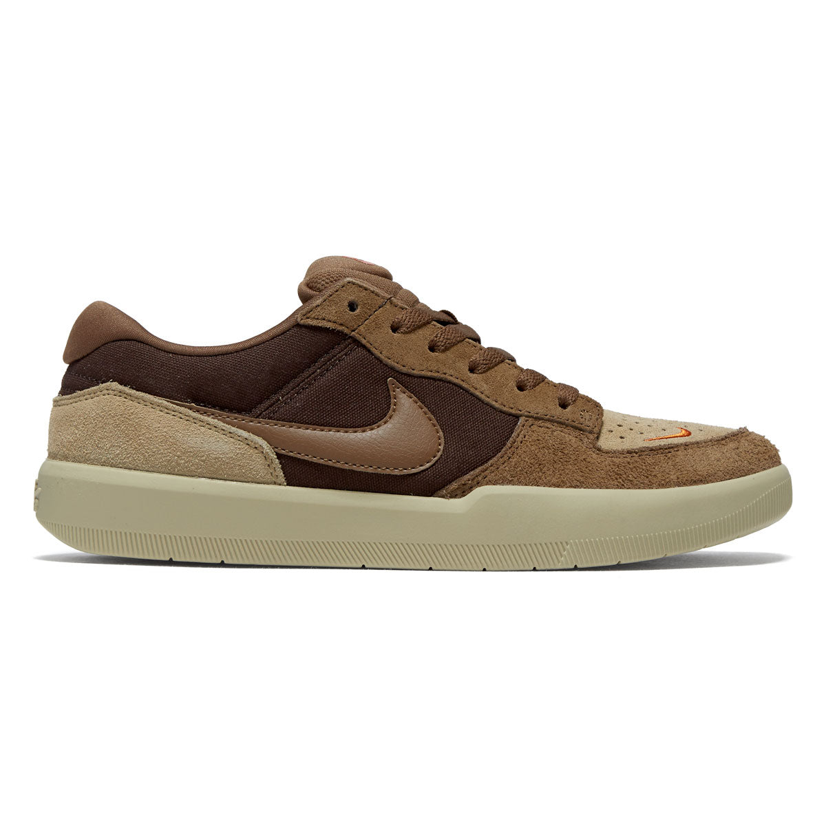 Nike SB Force 58 Shoes - Baroque Brown/Mosswood Brown image 1
