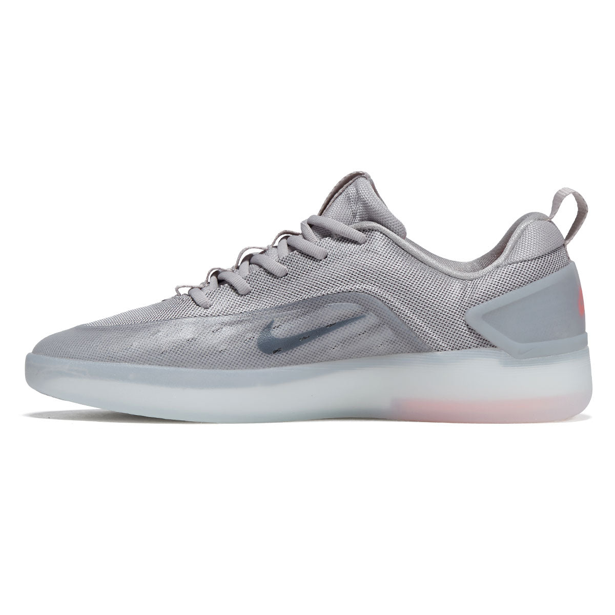 Nike SB Zoom Nyjah 4 Shoes - College Grey/Mink Brown/Light Silver image 2