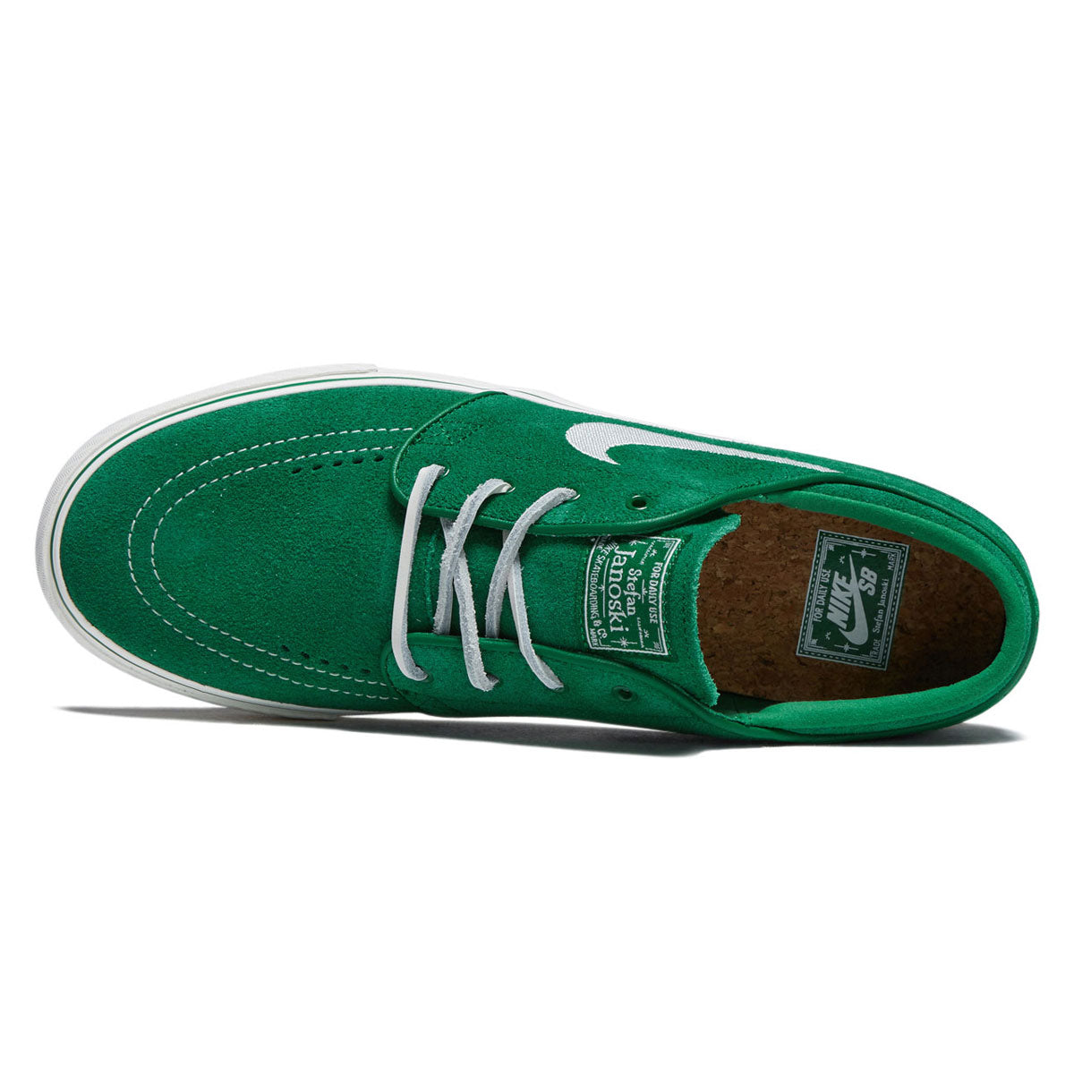 Nike SB Zoom Janoski OG+ Shoes - Pine Green/Sail image 3