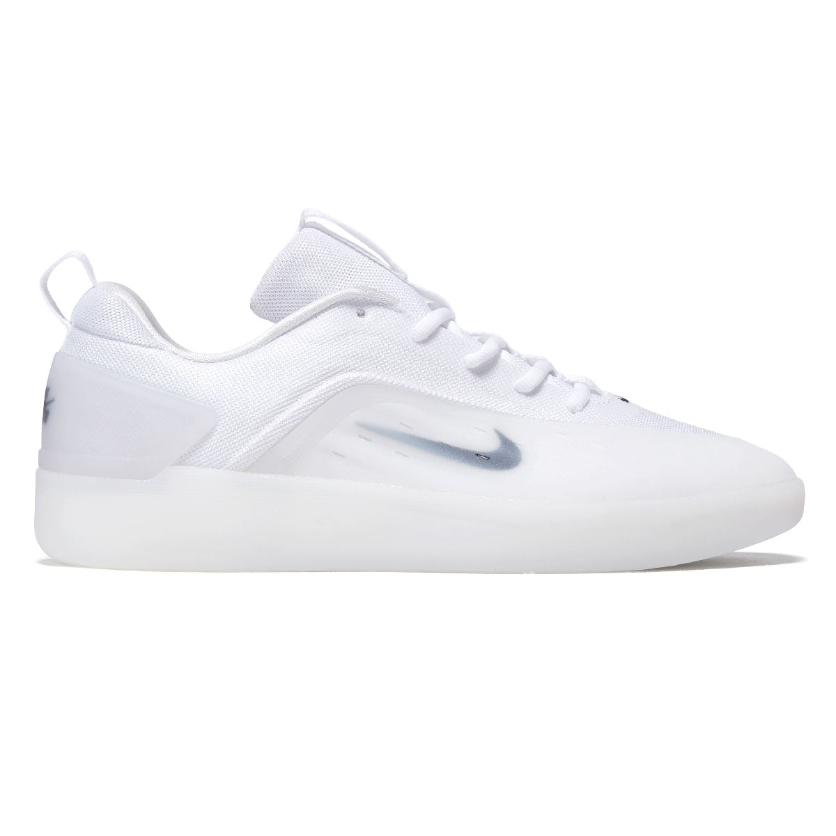 Nike SB Zoom Nyjah 4 Shoes - White/Black/White/Black image 1