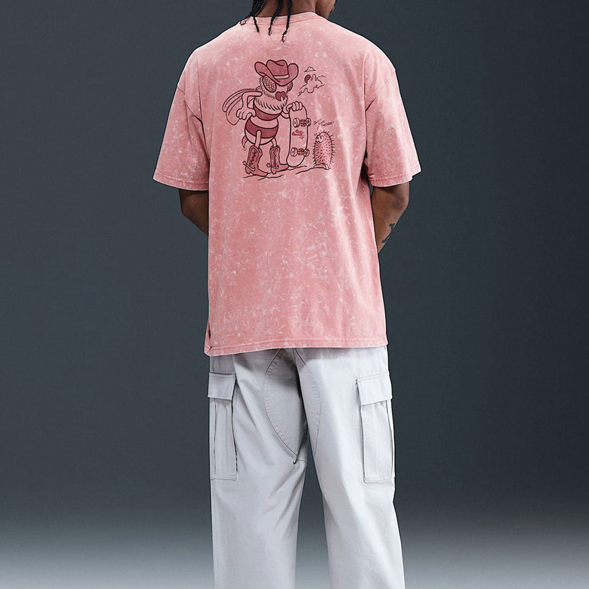 Nike SB M90 Western Bee T-Shirt - Red Stardust image 5