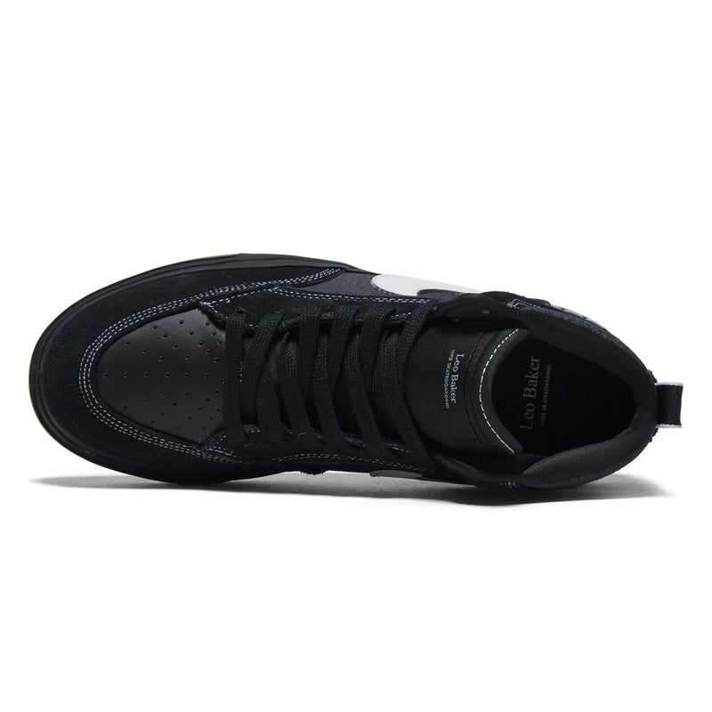 Nike SB React Leo Shoes - Black/White/Black/Gum