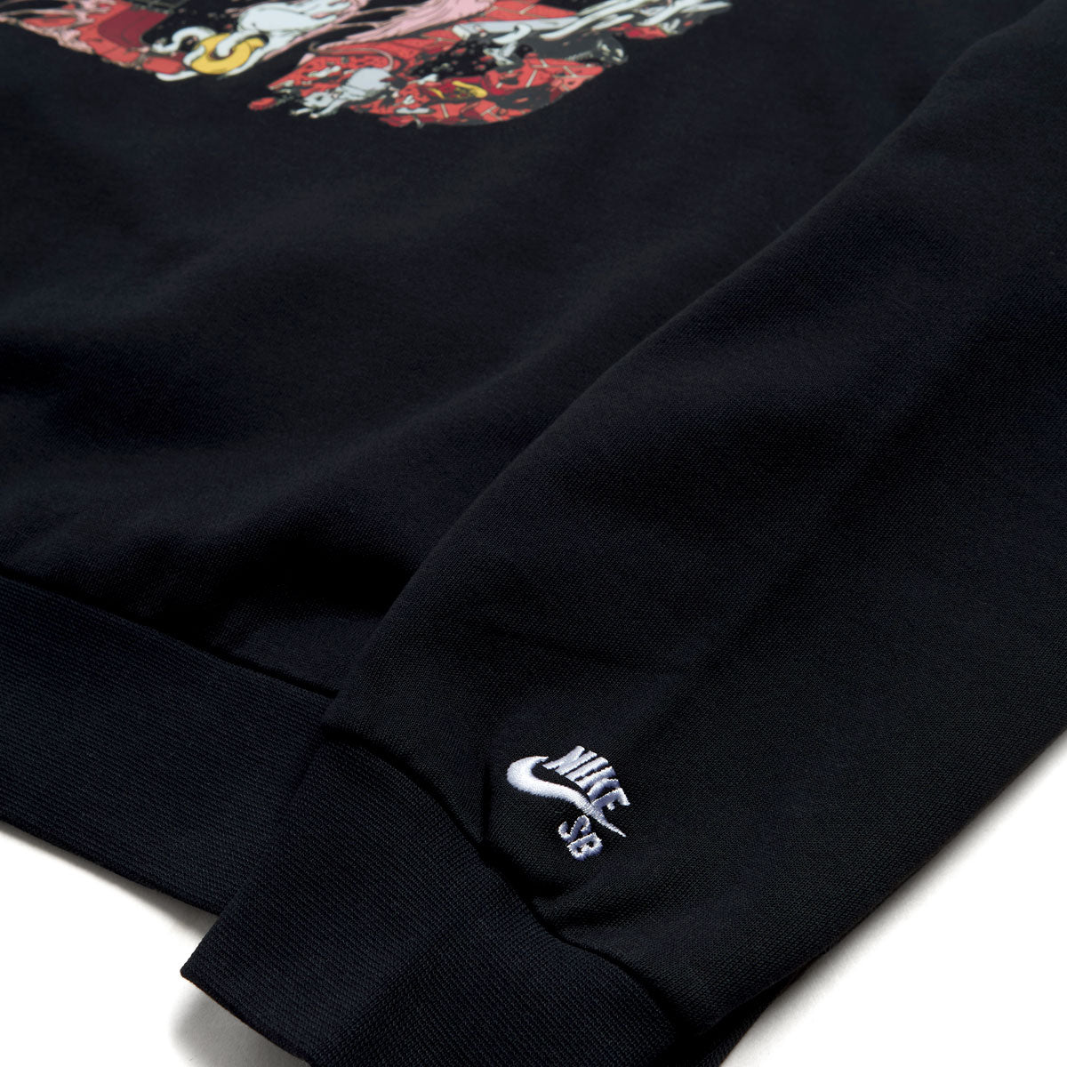 Nike SB GFX Sweatshirt - Black/White image 3
