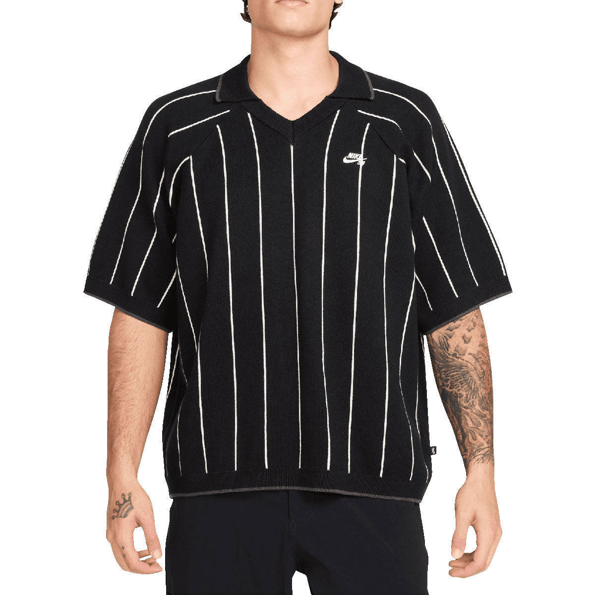 Nike SB Referee Polo Shirt - Black/Sail/Black image 1
