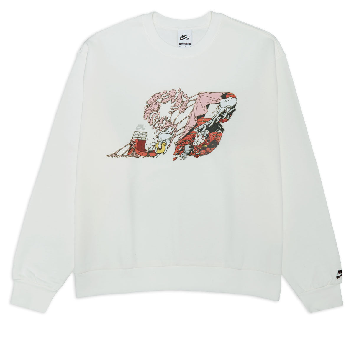 Nike SB GFX Sweatshirt - Sail/Black image 1