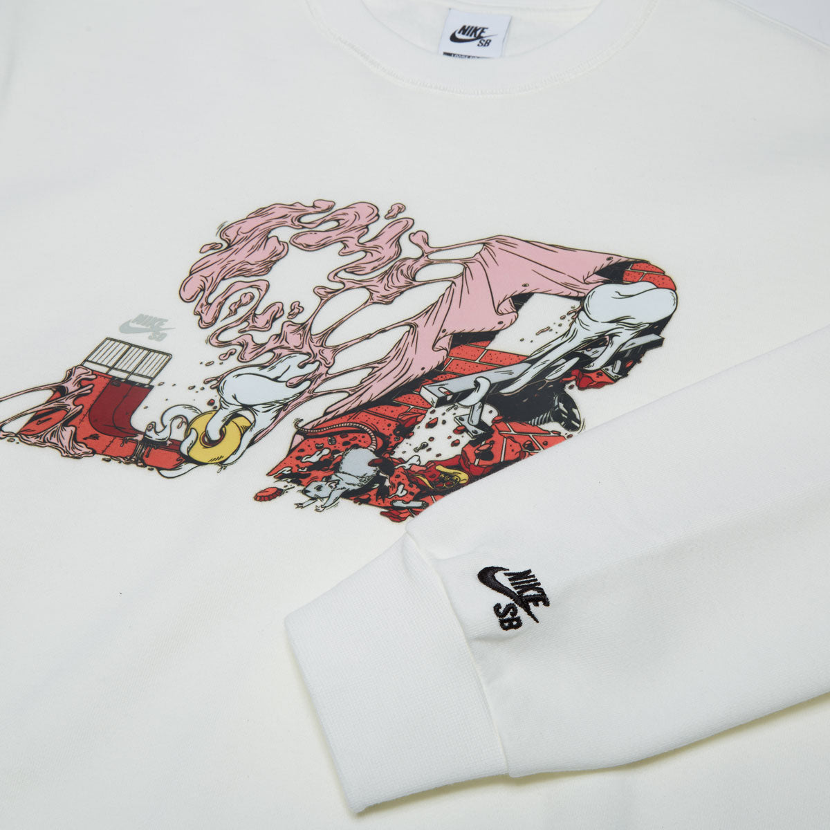 Nike SB GFX Sweatshirt - Sail/Black image 2