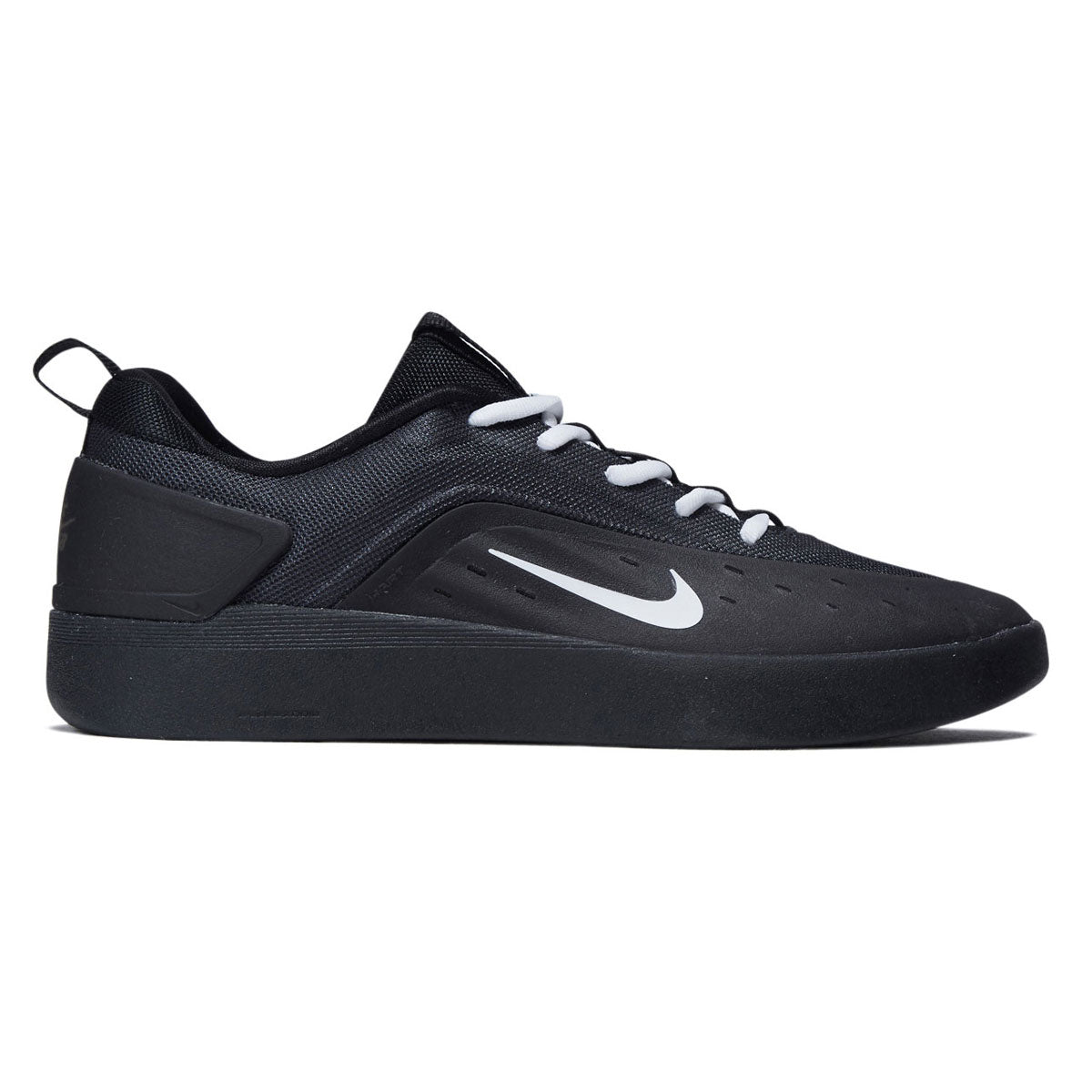 Nike SB Zoom Nyjah 4 Shoes - Black/White image 1