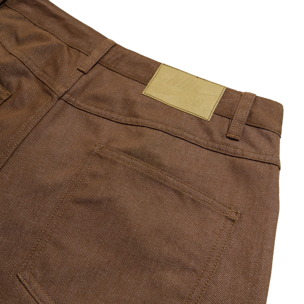 Nike SB Loose Denim Pants - Mosswood Brown image 5