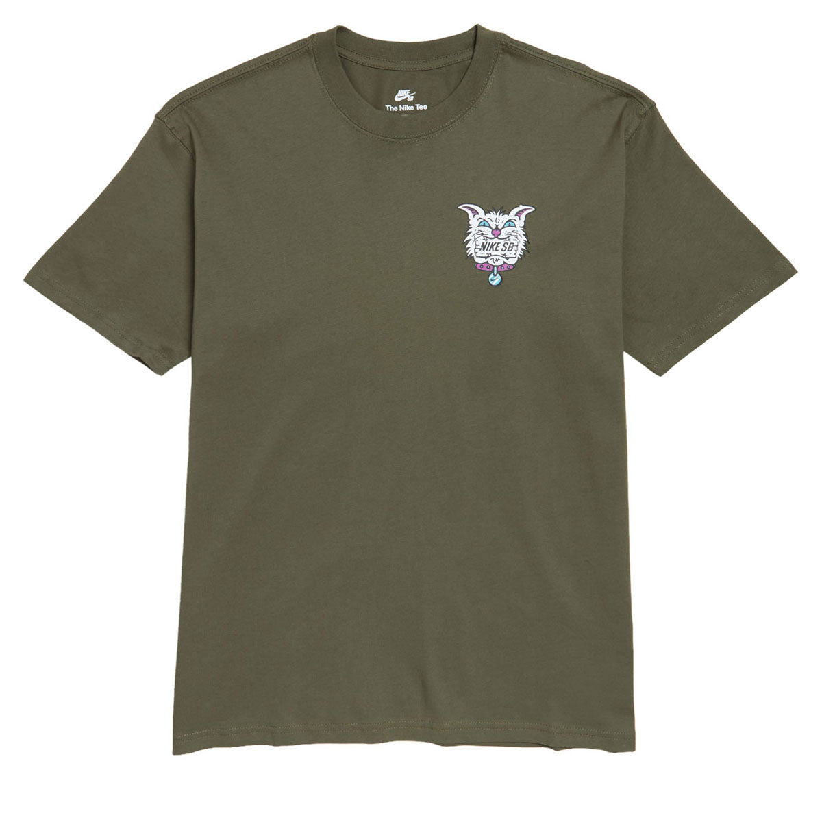 Nike SB M90 Skate Char T-Shirt - Medium Olive image 1