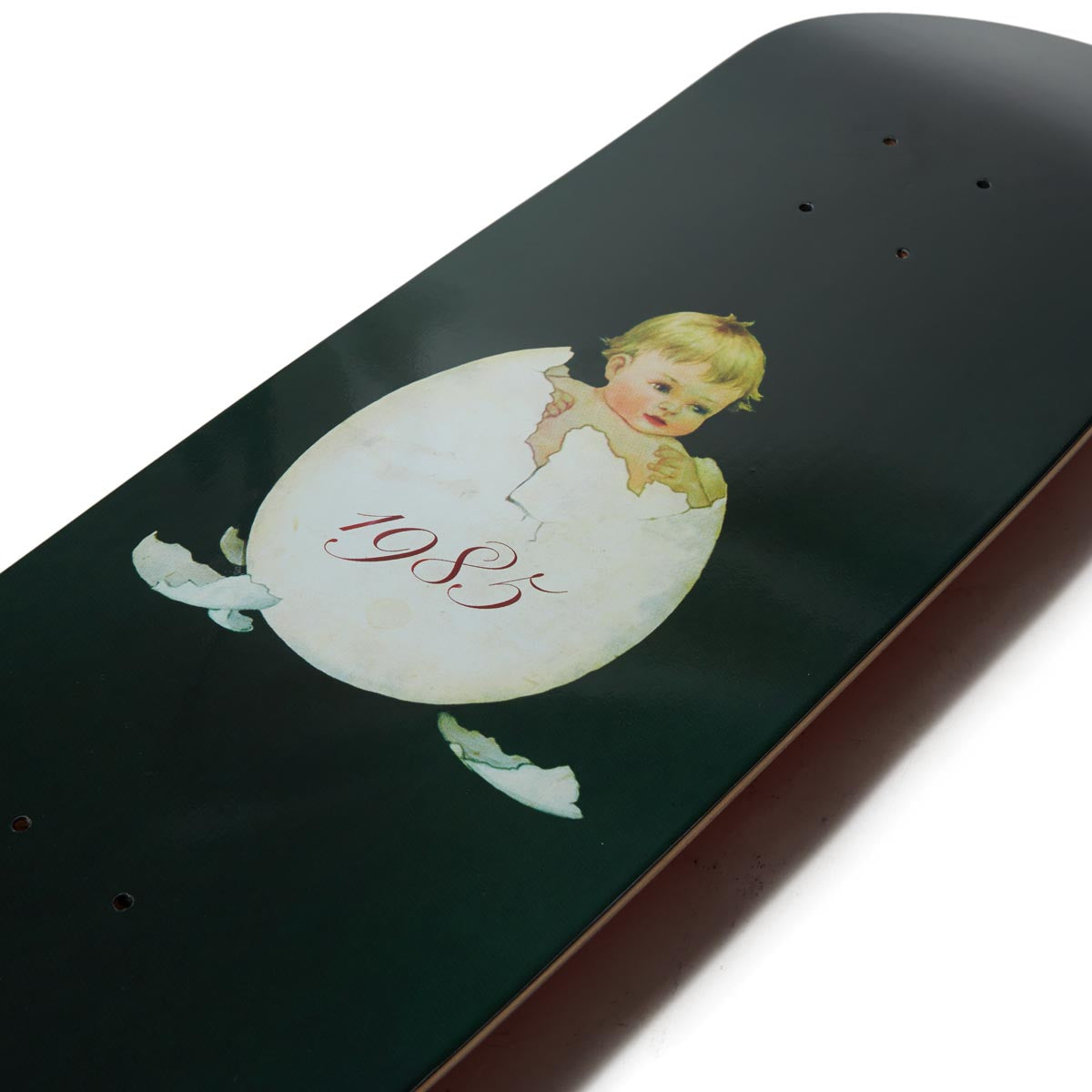 CCS 1985 Egg Shaped Skateboard Deck - Green image 3