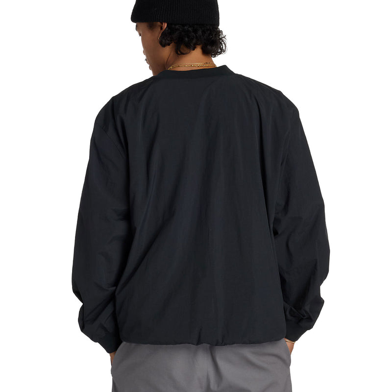 New Balance Numeric Woven Crew Sweatshirt - Black