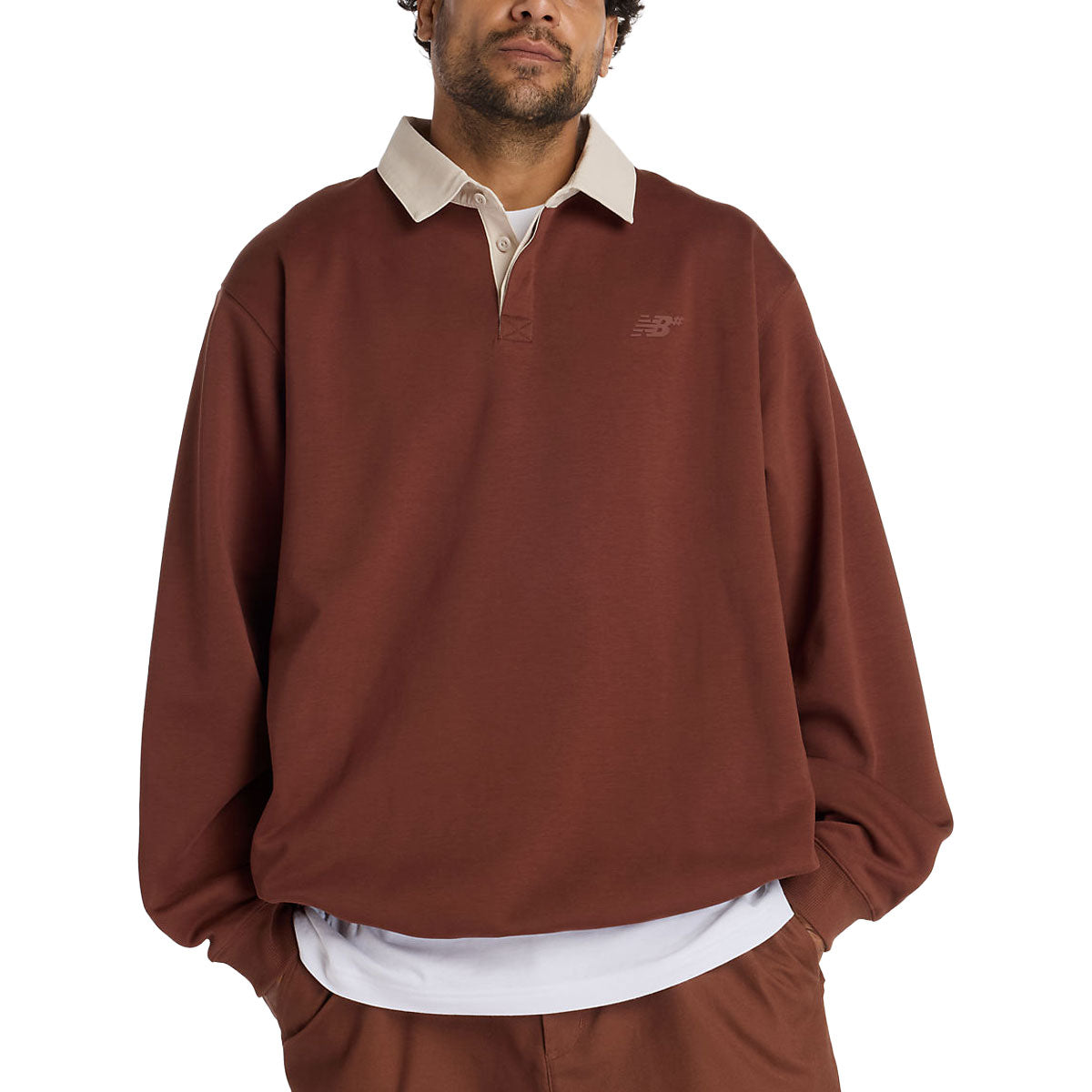 New Balance Numeric Advanced Rugby Shirt - Rich Oak image 1