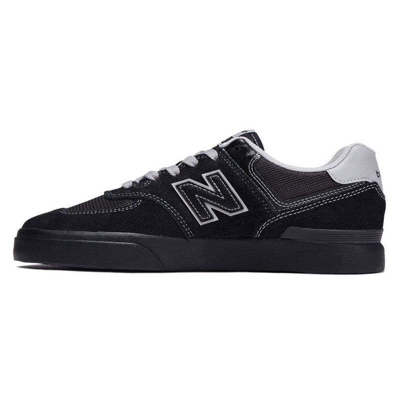 New Balance 574 Vulc Shoes - Black/Black