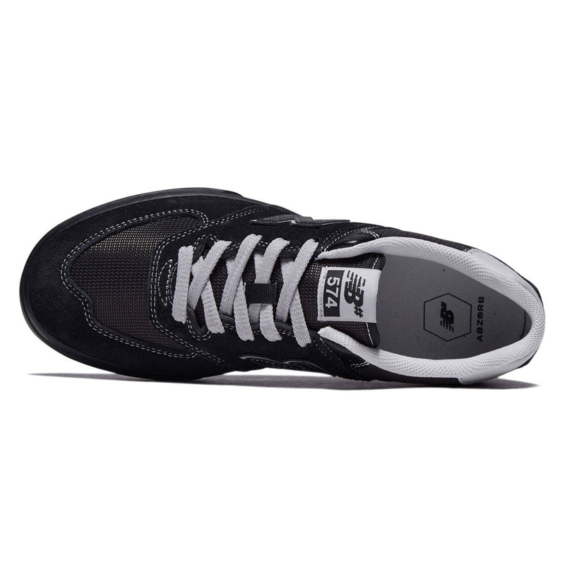 New Balance 574 Vulc Shoes - Black/Black