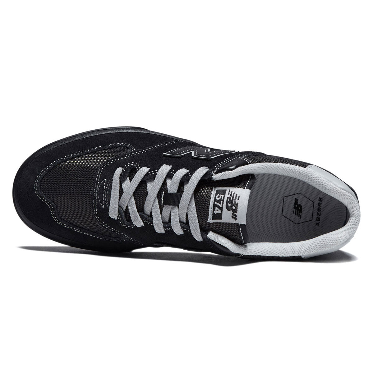 New Balance 574 Vulc Wide Shoes - Black/Black image 3