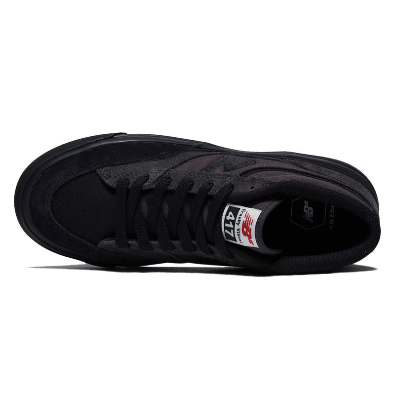 New Balance 417 Villani Shoes - Dark Grey/Black