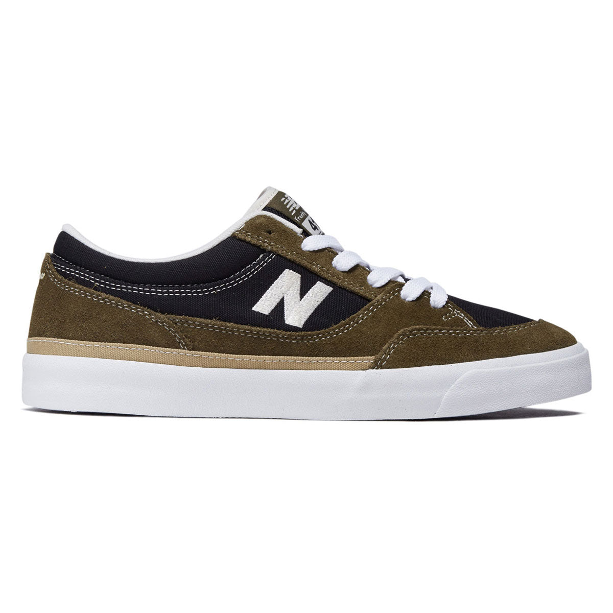New Balance 417 Villani Low Shoes - Dark Olive/Black image 1