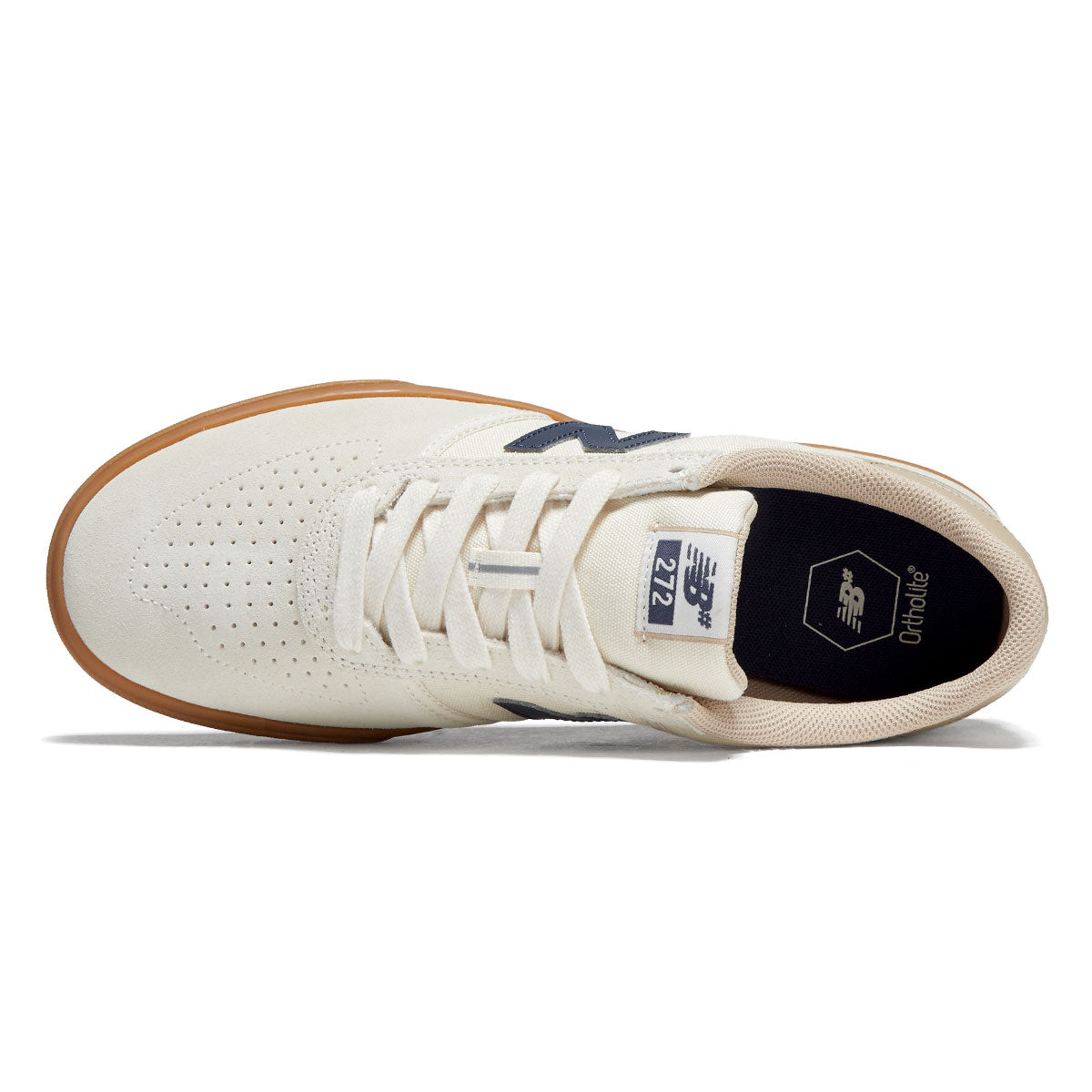 New Balance 272 Wide Shoes - Sea Salt/Gum image 3
