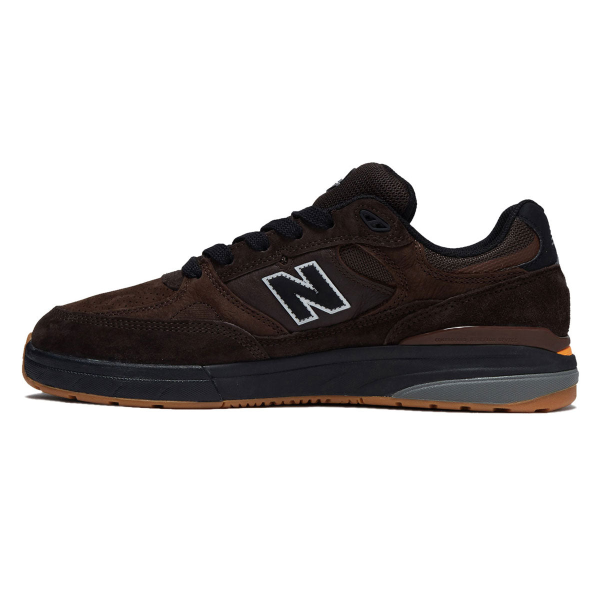 New Balance Andrew Reynolds 933 Wide Shoes - Brown/Black image 2