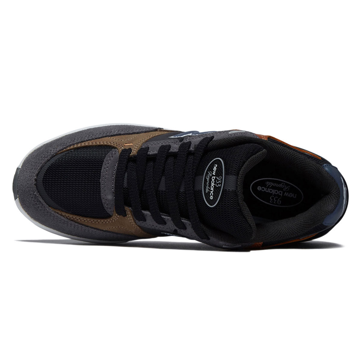New Balance Andrew Reynolds 933 Shoes - Tan/Grey image 3