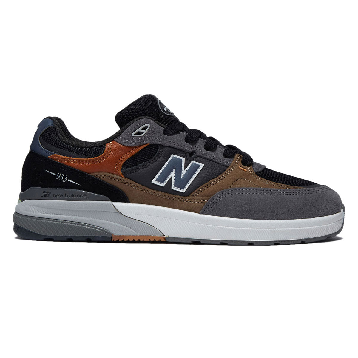 New Balance Andrew Reynolds 933 Wide Shoes - Tan/Grey image 1
