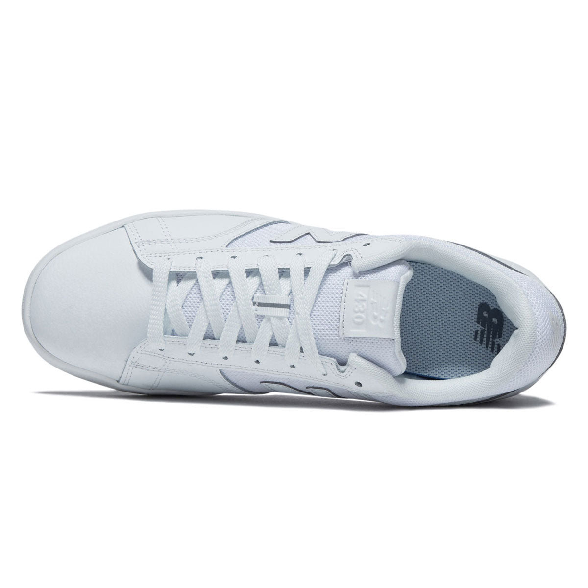 New Balance 430 Shoes - White/White image 3