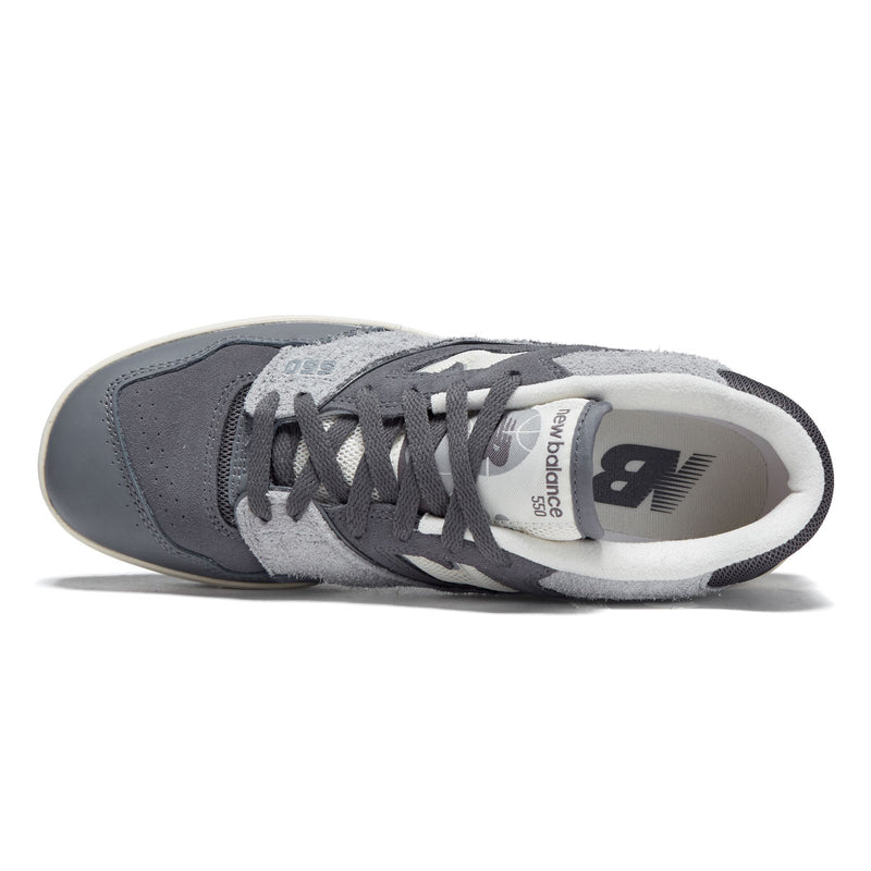 New Balance 550 Shoes - Magnet/Slate Grey