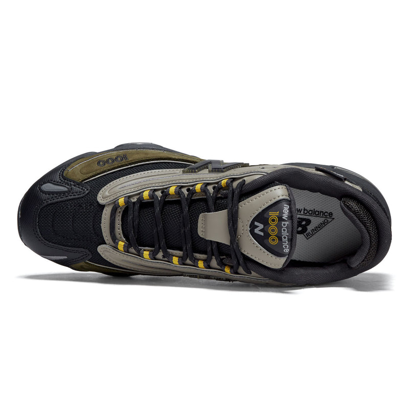New Balance 1000 Shoes - Woodland/Baroque Gold/Black