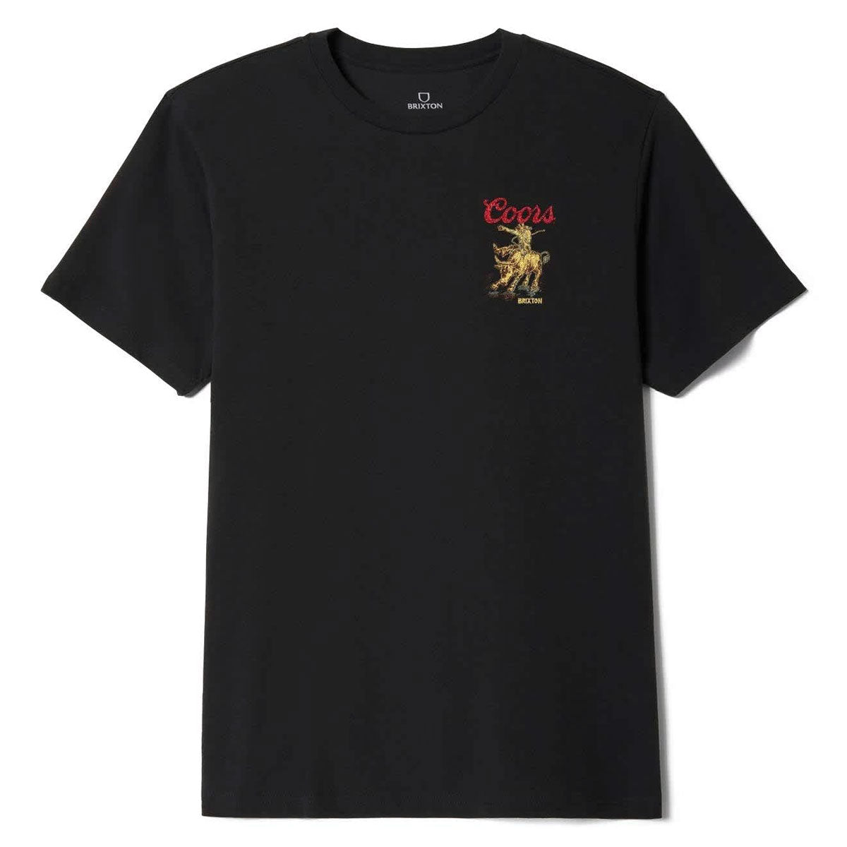 Brixton x Coors Bound T-Shirt - Black image 2