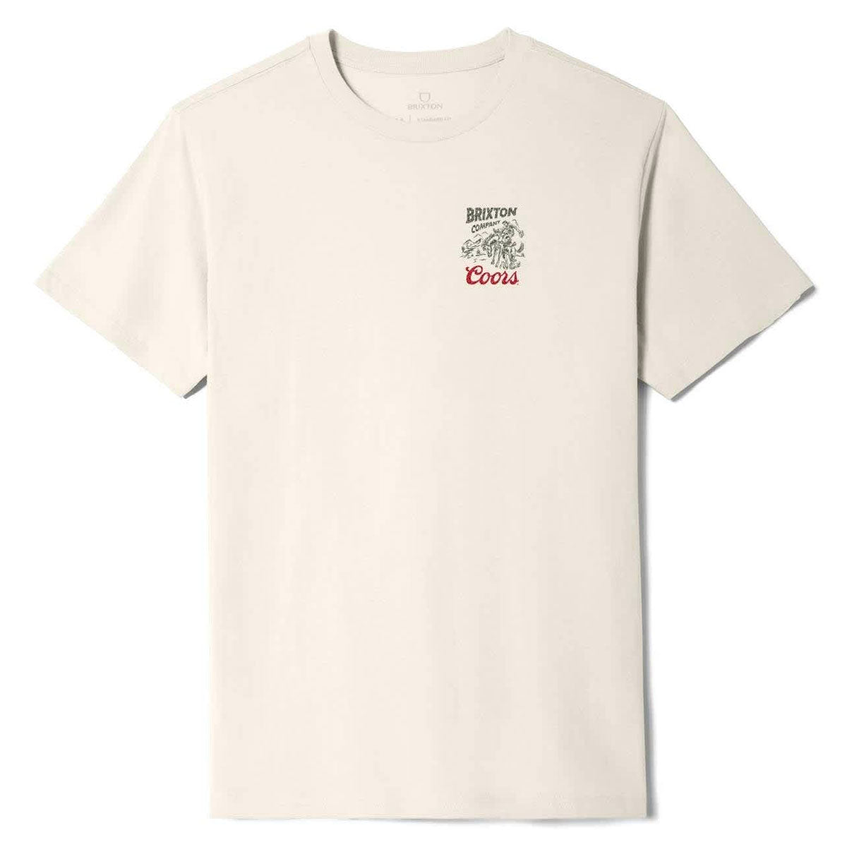 Brixton x Coors Canyon T-Shirt - Cream image 2